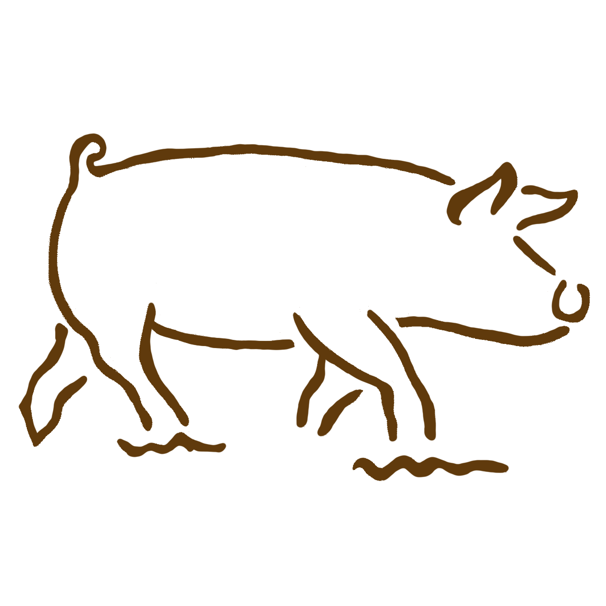 NEU! Schweinehälfte Image